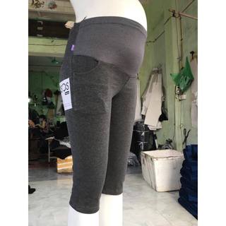 Quần bầu legging ngố nâng mông (có đáp bụng và chun chỉnh)☘ TkuTrang☘️