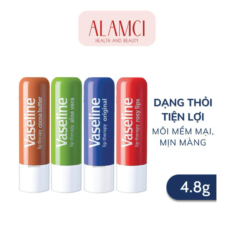 Son Dưỡng Môi Dạng Thỏi Vaseline Lip Therapy 4.8g