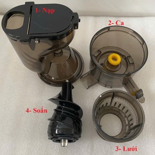 VẬT TƯ HÀNG THAY THẾ - Linh kiện máy ép chậm Hongxin RH312, RH313,phễu nạp thực phẩm, lưới lọc