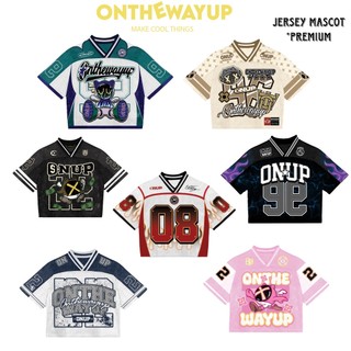 Áo Thun Thể Thao Jersey Mascot ONTHEWAYUP ngắn tay 22 thoáng mát