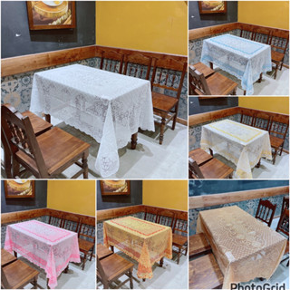 [ĐỦ MÀU] Khăn trải bàn vải ren giáo viên, đám cưới, bàn ăn, nhà hàng vải ren hoa