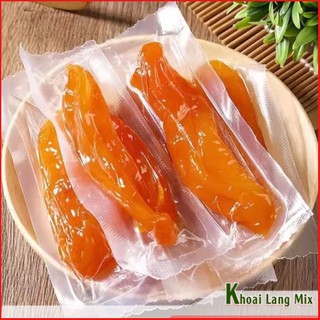 <HỘP 1KG> KHOAI LANG SẤY DẺO VÀNG VÀ TÍM