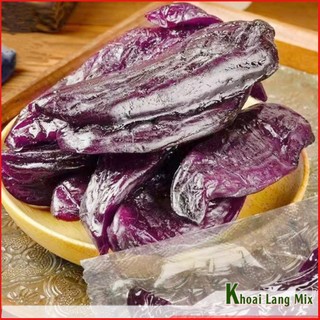 <HỘP 1KG> KHOAI LANG SẤY DẺO VÀNG VÀ TÍM