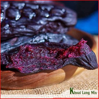 <HỘP 1KG> KHOAI LANG SẤY DẺO VÀNG VÀ TÍM