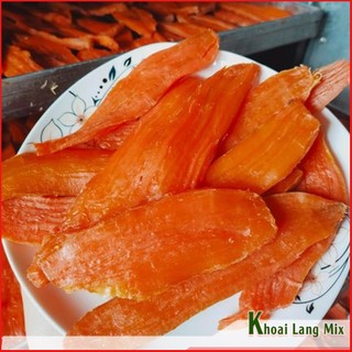 <HỘP 1KG> KHOAI LANG SẤY DẺO VÀNG VÀ TÍM