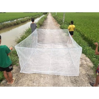 Tráng lưới nuôi giun đất, giun quê, lưới cước mắt nhỏ