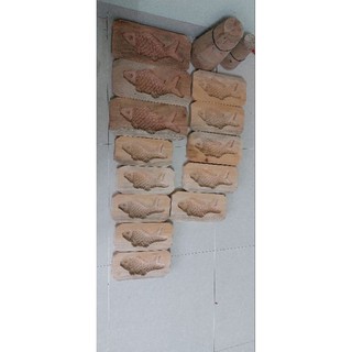 Khuôn bánh gỗ cá chép