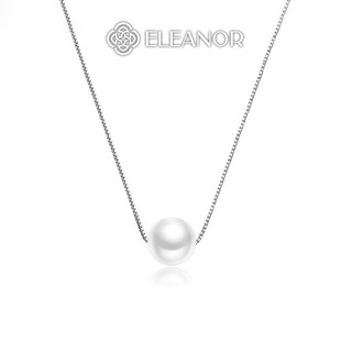  Dây chuyền bạc nữ Eleanor Accessories mặt ngọc trai nhân tạo bạc 925 phụ kiện trang sức vòng cổ 3268 