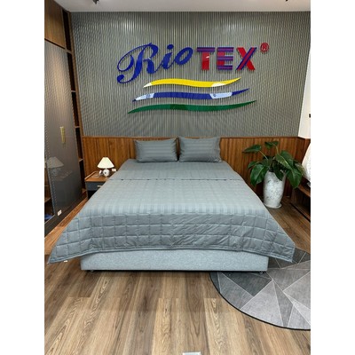 Vỏ gối màu sọc RIOTEX -Chất Cotton dày dặn kích thước 40x60 50x70,35x100 cho nhà nghỉ, khách sạn,...