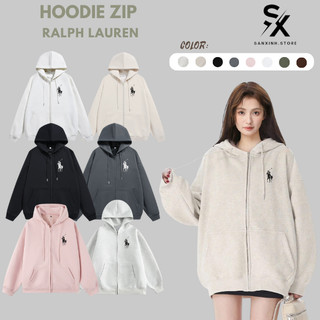 Áo hoodie zip nam nữ form rộng nam nữ unisex chất nỉ bông cao cấp chống tia uv mũ lớn - SXHZ15