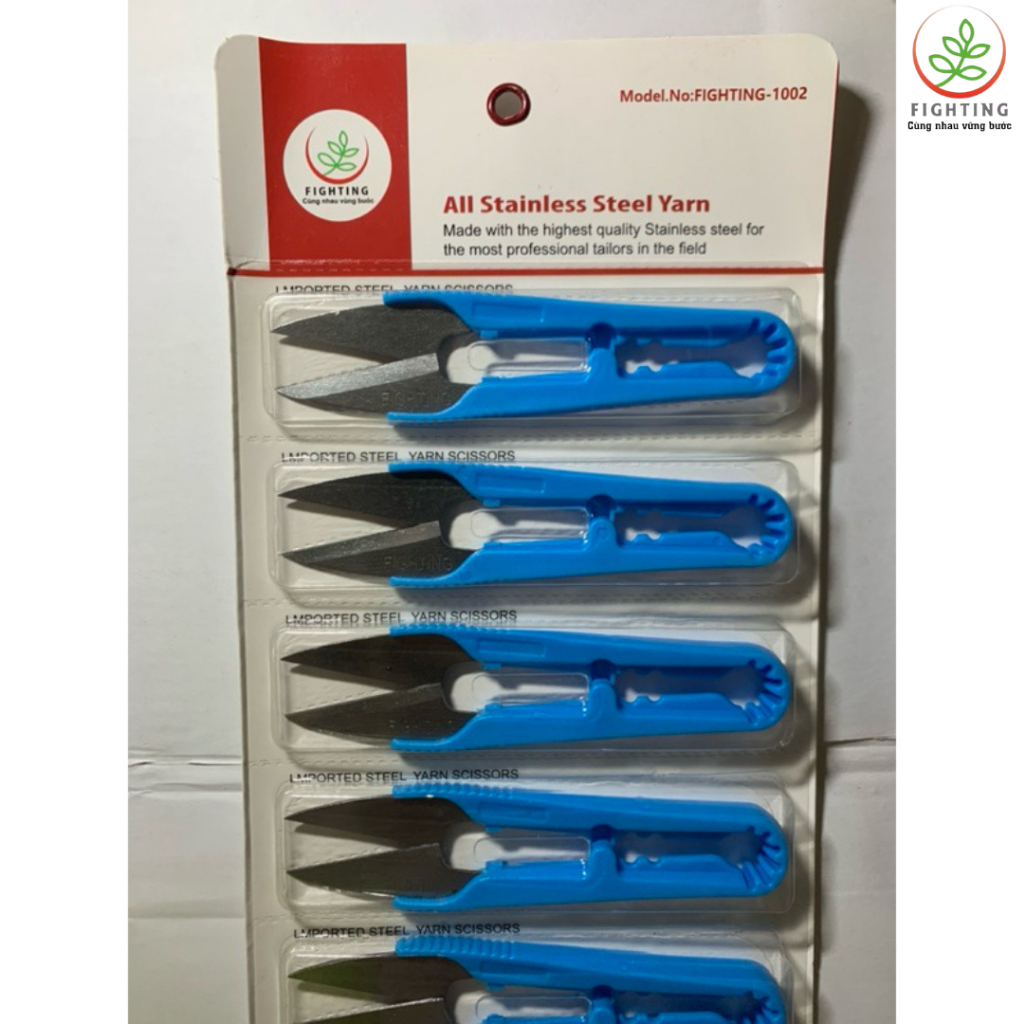 Kéo bấm chỉ nhựa xanh loại Lớn-Nhỏ vĩ 12 cây..Tiện lợi dễ sử dụng>>