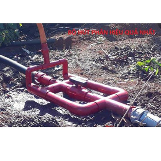 Bộ châm phân đơn 60mm tự động - Venturi 60mm đơn
