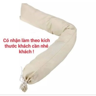 [Có sẵn] Túi đựng cát vải canvas mộc dày kích thước lớn dùng gia cố, chống ngập, lũ, bão