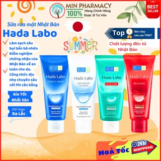 Kem Rửa Mặt HADA LABO Dưỡng ẩm sạch sâu/ Dưỡng da sáng mịn/ Ngừa lão hoá 80g