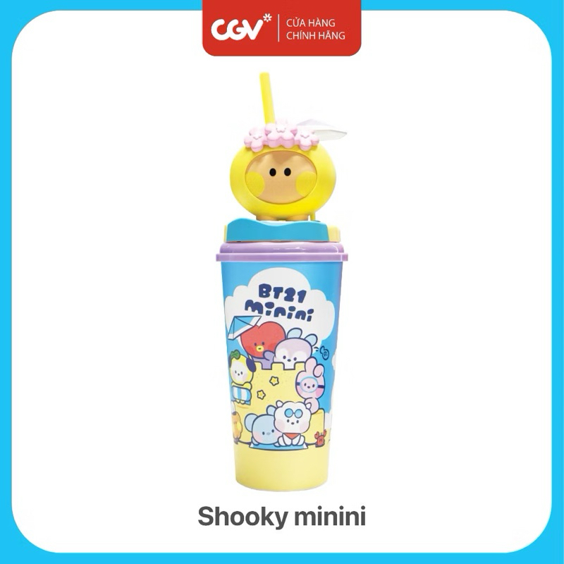 Ly nước CGV Cinemas Vietnam BT21 minini dung tích 946ml.