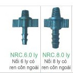 Combo 10 Nối 6 ly có ren côn ngoài
