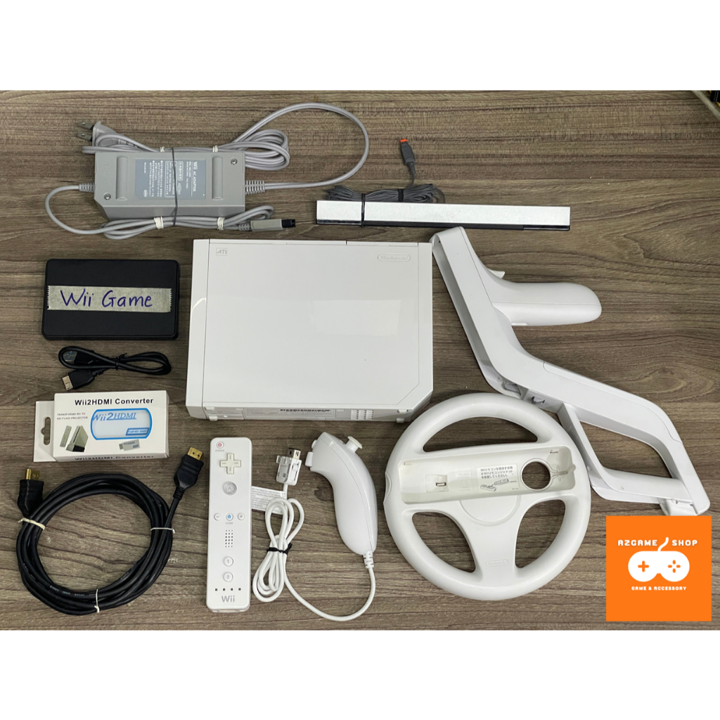 Máy Chơi Game Nintendo Wii 320GB Sẵn Game Full Game Wii / GBA / SNES / NES.. Máy Đầy Đủ Phụ Kiện Kèm