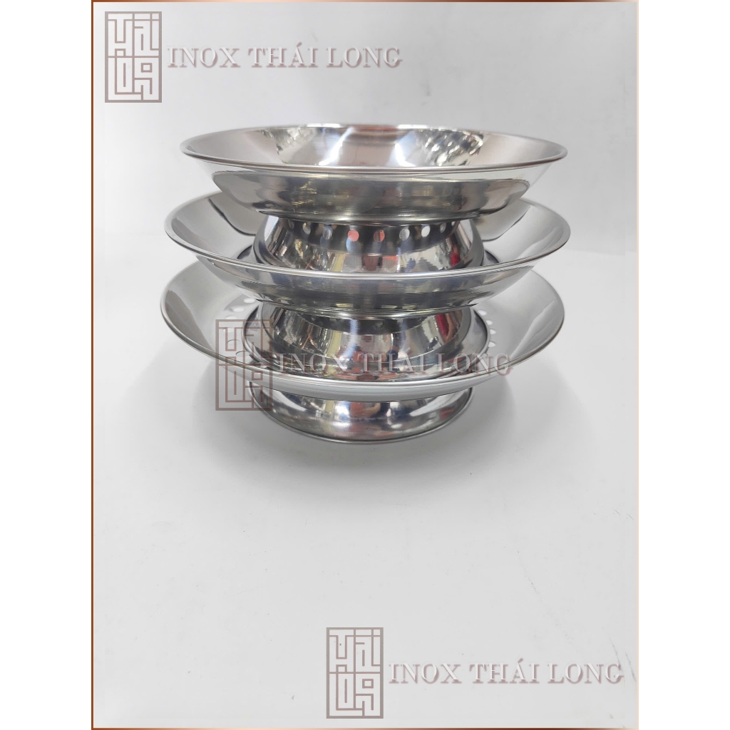 Dĩa Hấp / Xửng Hấp Inox Cách Thủy TC [Có sẵn] [Ảnh thật]
