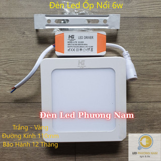 Đèn Led Ốp Nổi 6w siêu sáng [ Ốp Trần ]