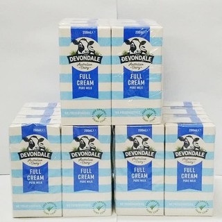 Nguyên Thùng Sữa Tươi Devondale Full Cream Cho bé (thùng 24 hộp 200ml)
