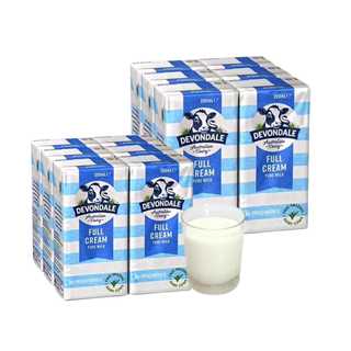 Nguyên Thùng Sữa Tươi Devondale Full Cream Cho bé (thùng 24 hộp 200ml)