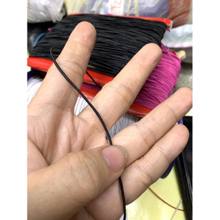 10m thun chuỗi 1mm- Thun xỏ hạt cườm, hạt trai, hạt gỗ đeo tay đeo cổ