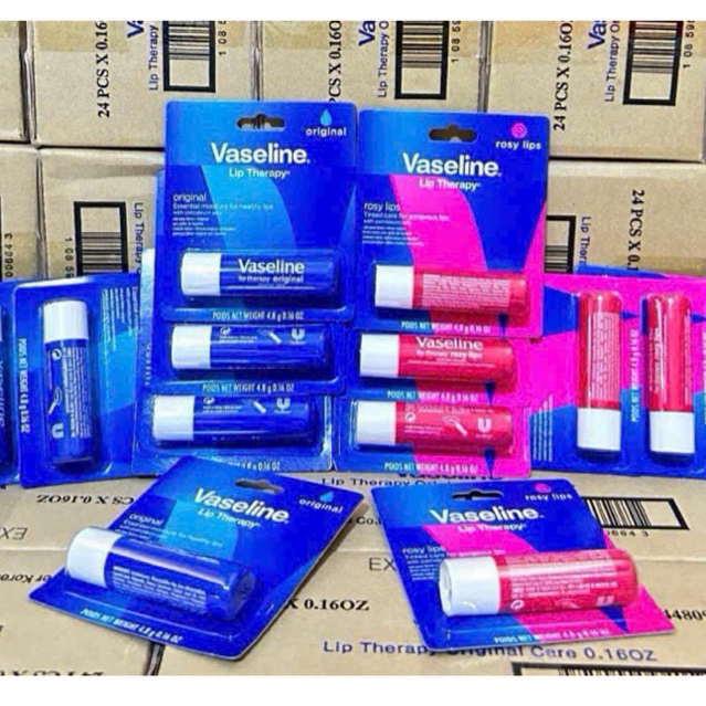 Sáp - Son Vaseline Lip Therapy Dưỡng Môi 7gr/4.8g