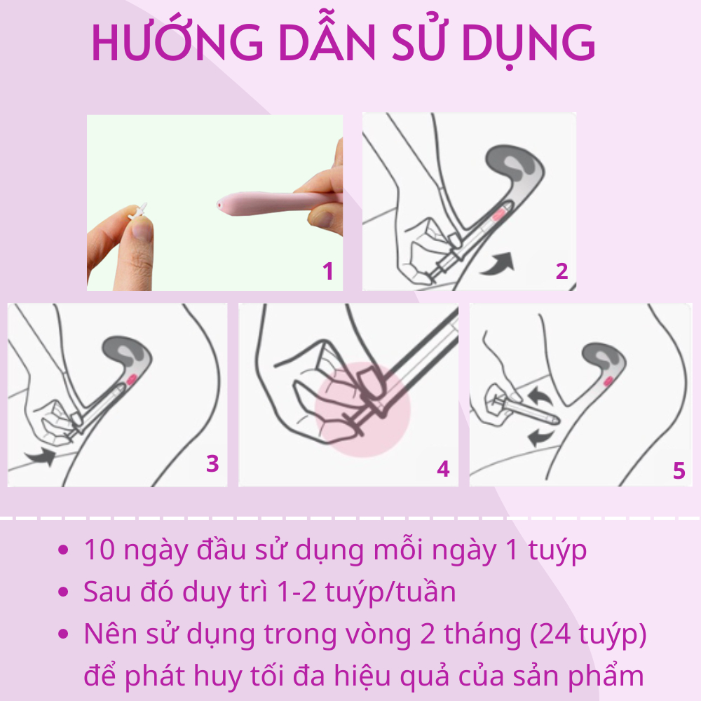 Hộp 06 chiếc đũa thần inner Feelex Care, vệ sinh vùng kín phụ nữ toàn diện, an toàn, tiện lợi