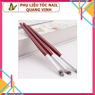 Cọ ombre cán gỗ đầu xéo