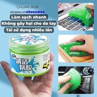  GEL Dụng Cụ Vệ Sinh Bàn Phím Slime Cho Máy Tính Super Clean   Vệ Sinh Làm Sạch Bàn Phím Laptop Máy Tính Oto Nội Thất   