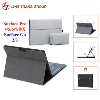 Ốp bảo vệ kèm túi phụ dành cho Surface Pro 4/5/6/7/8/9/X, Surface Go 2/3 - Oz170