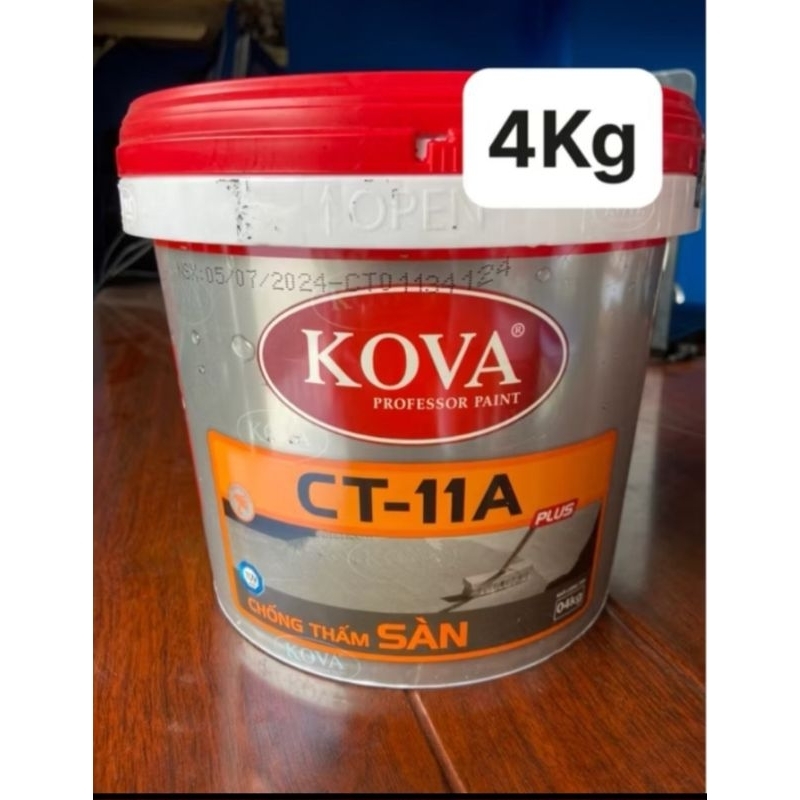 CHỐNG THẤM SÀN KOVA CT-11A PLUS 4KG