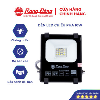 Đèn pha led 10w rạng đông - bảo hành 2 năm - model: d cp06l/10w