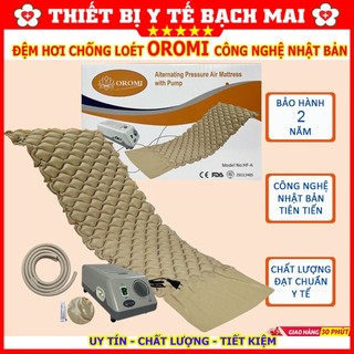 Đệm Hơi Chống Loét OROMI HF-A - Nệm Chống Ê Mỏi, Lở Loét Cho Người Già, Người Bệnh - Bảoh Hành Chính Hãng 2 Năm