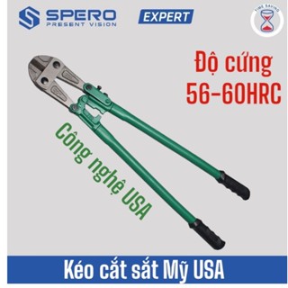 Kéo Cắt Sắt Mỹ USA 36"-900mm Thép CRV Độ Cứng 56-60HRC Màu Xanh Cam, Kìm Cộng Lực NURIT Cắt Sắt.