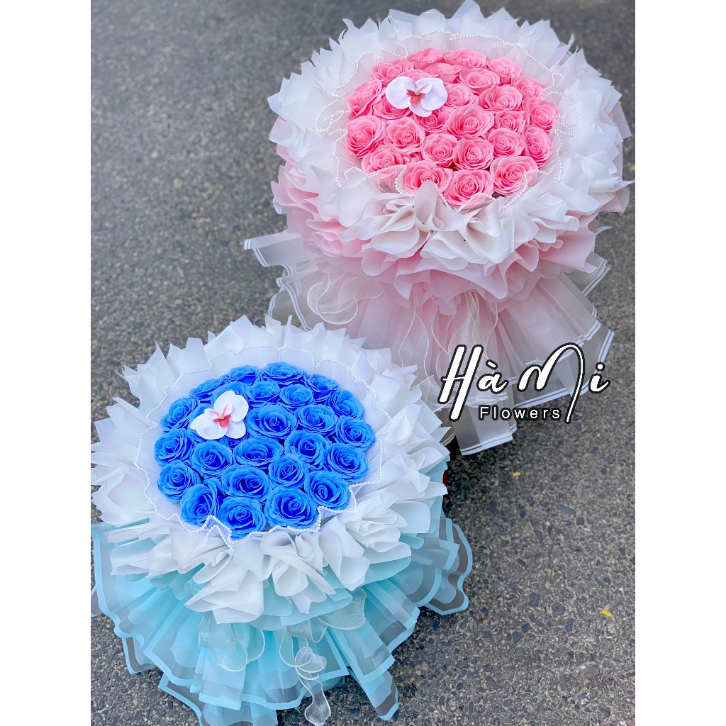 Bó hoa sáp Ecuador công chúa siêu xinh