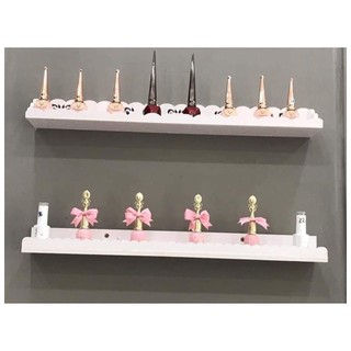  Kệ nail dạng thanh rời để sơn móng treo tường nước hoa mini có G tránh rơi vỡ 