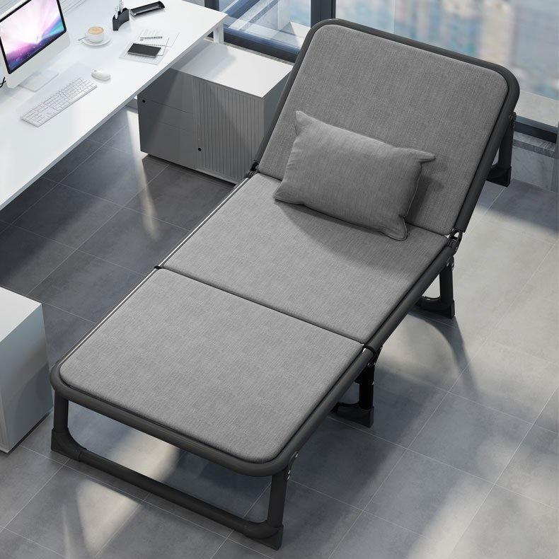 Giường đệm xếp gọn 63x190cm KÈM GỐI, giường ngủ trưa văn phòng, giường gấp văn phòng, giường xếp đa 