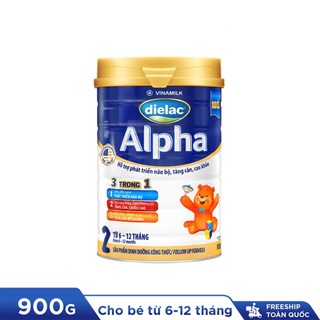 Sữa bột Vinamilk Dielac Alpha Step 2 900g
