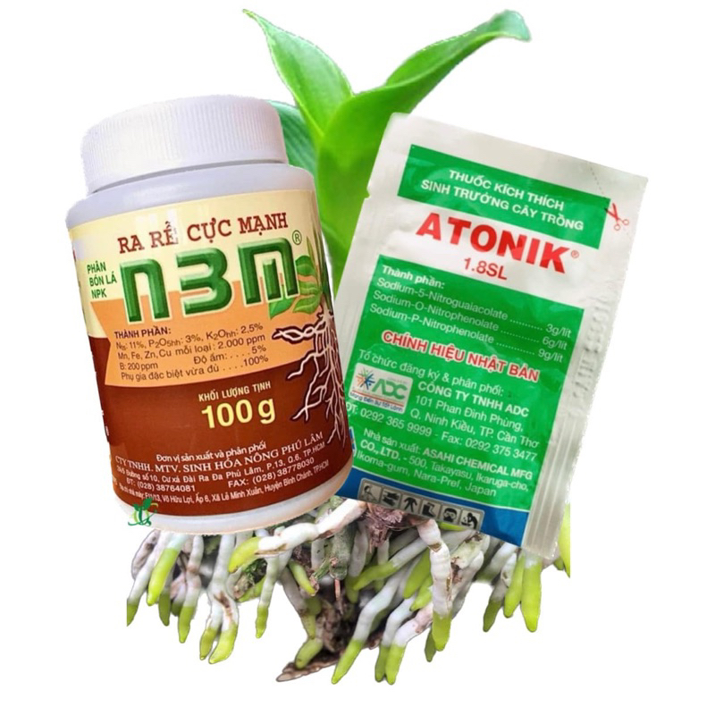 Bộ Phân Bón N3m Atonik Chính Hãng,Kích Thích Sinh Trưởng Ra Rễ Cực Mạnh