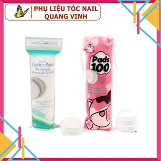Bông tẩy trang dạng cuộn tròn cotton 100 miếng
