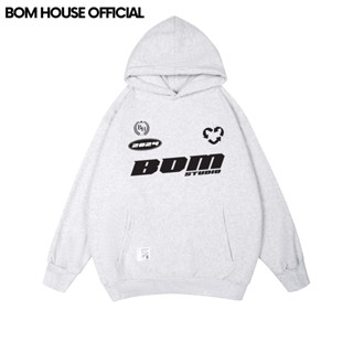 Áo Hoodie BOM HOUSE 02 Form Rộng Nam Nữ Unisex
