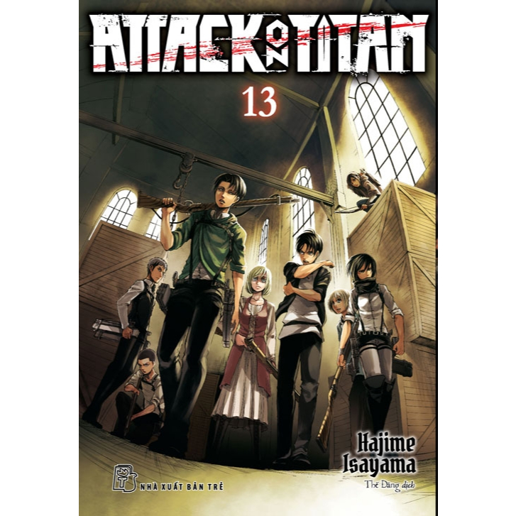 Sách - Attack on Titan 13 - Hajime Isayama - (NXB Trẻ)