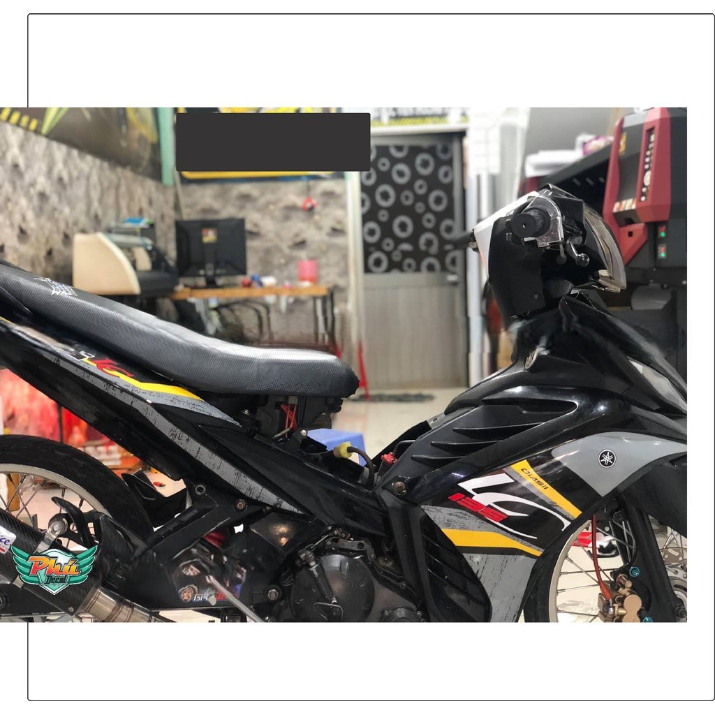 Tem rời Ex 135 LC xám đen (F)