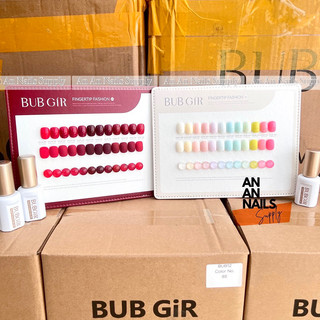 Set sơn gel 12 màu BUBGIR Đỏ , Pastel sơn gel cao cấp An An Nails