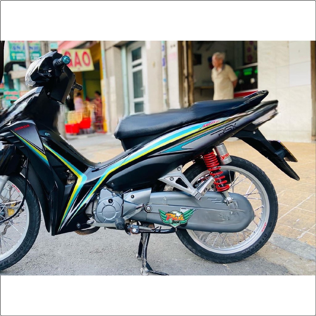 Tem Rời Wawe RSX xanh bạc đen (F)