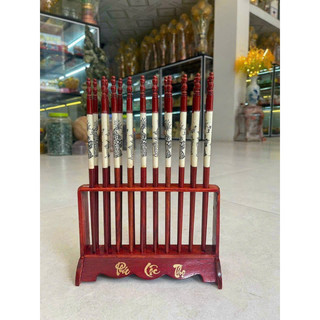 Bộ đũa thờ, đũa thờ sứ, đũa thờ gỗ, đũa thờ đặt ban gia tiên ban thổ công