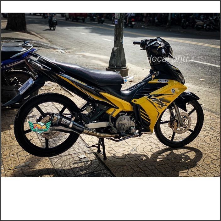 Tem Exciter 135 Mx vàng đen (V)
