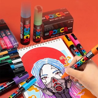 Bút vẽ Uniball POSCA Paint PC-1M-3M-5M