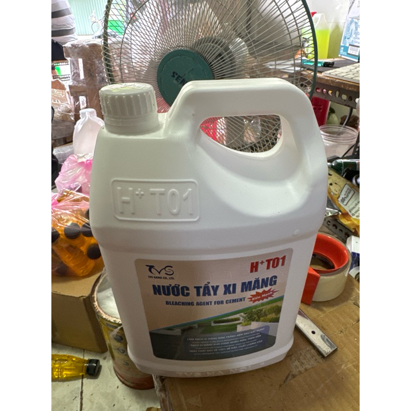 Tẩy xi măng Ht01 5lít hàng bị lỗi nắp không giao thường được